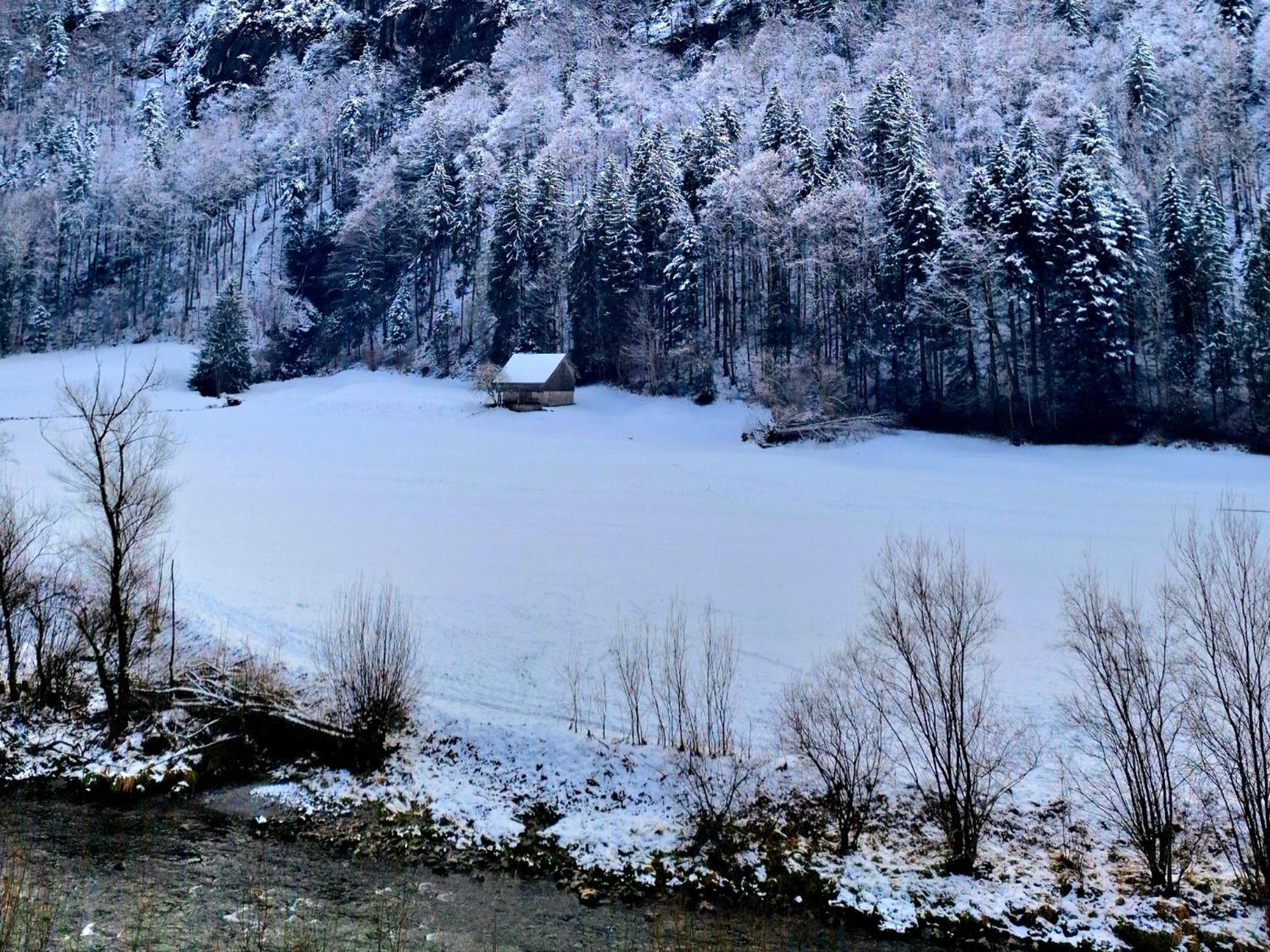 Muota River Loft & Muota Industry Apartment Near Stoos Muotathal Екстериор снимка